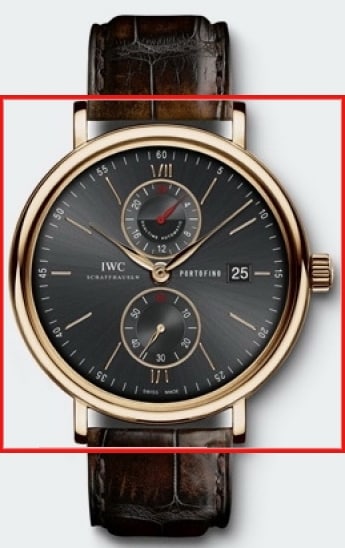 Iwc dual time clearance watch