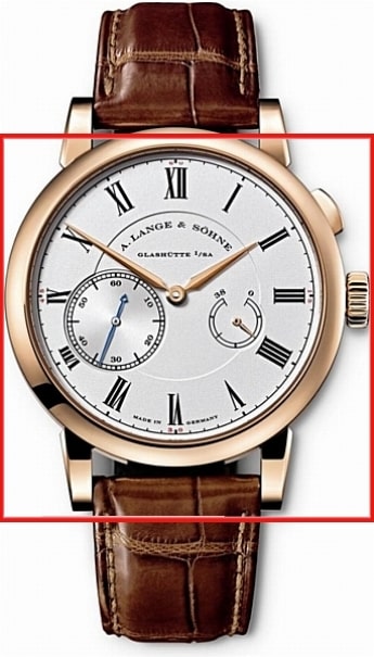 A. Lange Sohne Richard Lange 250.032 Referenzuhr Luxury Watches Online Rattrapante