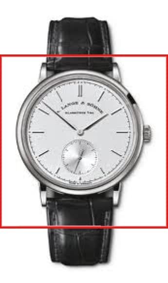 A. Lange S hne Saxonia 380.026 Luxury Watches Online Rattrapante